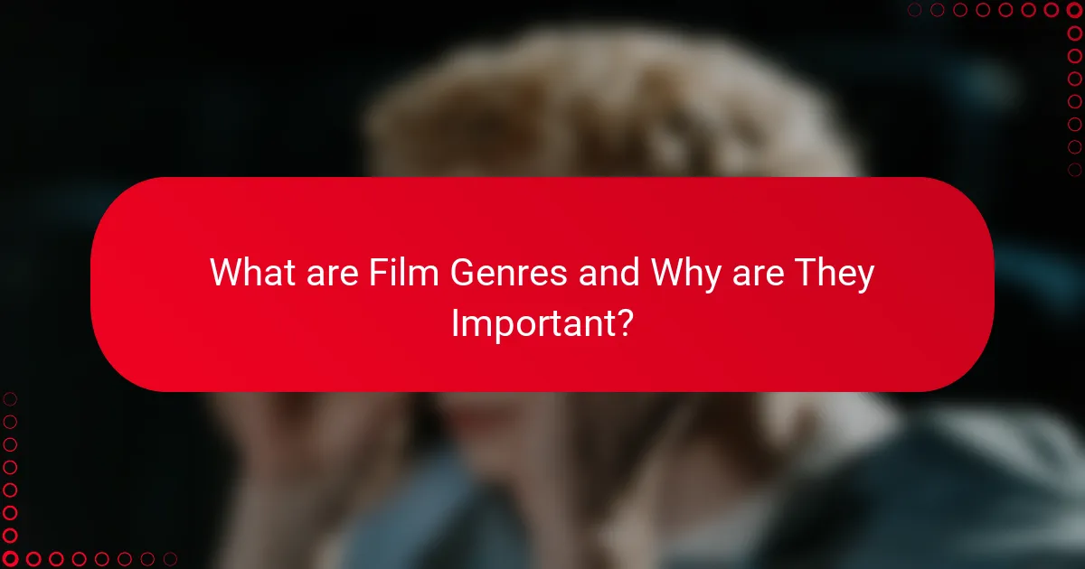 What are Film Genres and Why are They Important?